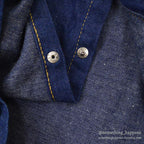 1970's~ SEARS ROEBUCKS DENIM SHIRT ... X-LARGE