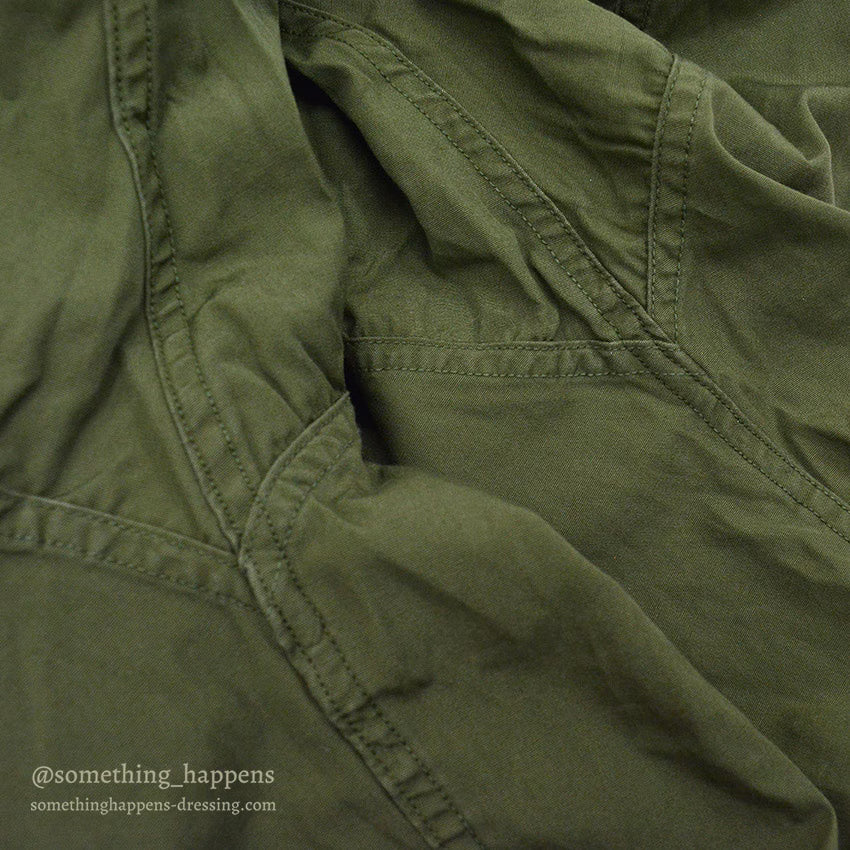 1960's USARMY JUNGLE FATIGUE JACKET / 3RD NON-RIP... LR