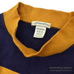 1980's~ ST JOHN'S BAY WIDE STRIPED L/S TEE ... M