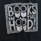 1990's FRUIT OF THE LOOM BOOKS IN THE HOOD T-SHIRT ... XL