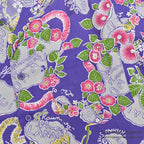 1980's BANANA REPUBLIC SAFARI & TRAVEL RAYON ALOHA SHIRT...M