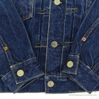 1950's LEVI'S 507BXX DENIM JACKET BOY'S MODEL / LEATHER PATCH ...