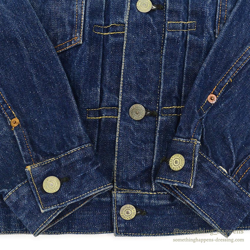 1950's LEVI'S 507BXX DENIM JACKET BOY'S MODEL / LEATHER PATCH ...