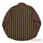 1950's GLENGARIFF BLACK & STRIPES WESTERN SHIRT...