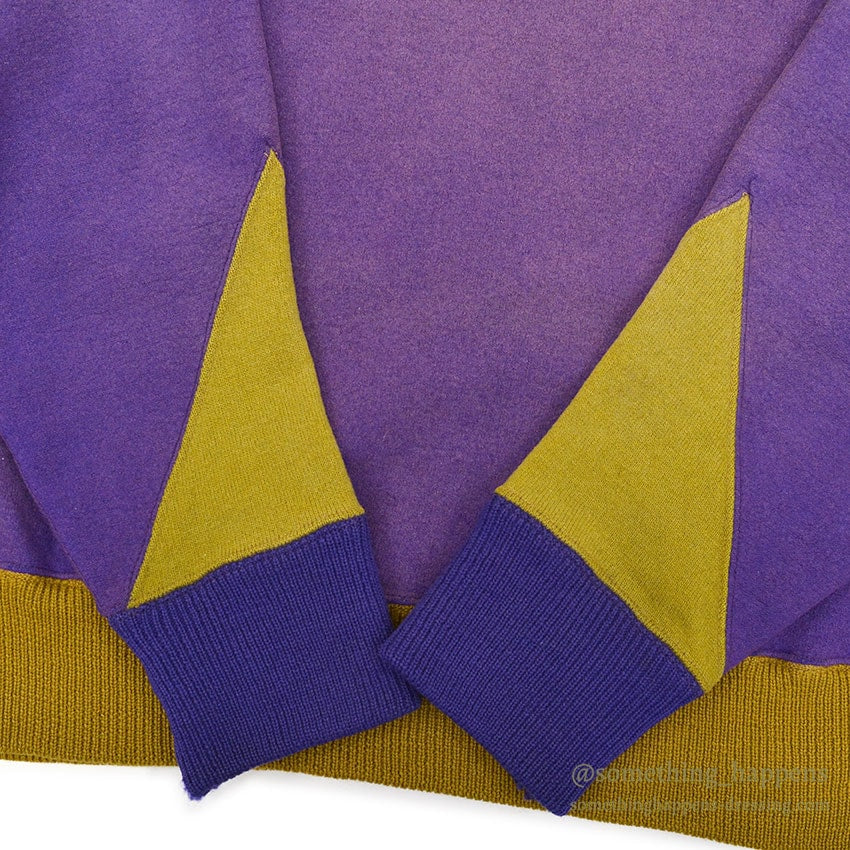 1930's BURGHARDT WOOL SWEAT SHIRT / HUGE SIZE ...