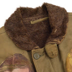 1940's WW2 N-1 DECK JACKET / PORTRAIT PAINT, SUPER RARE...