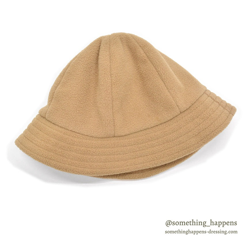 ORVIS BEIGE FLEECE BUCKET HAT...