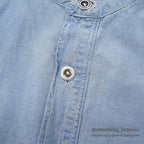 1930's HERCULES PULLOVER CHAMBRAY SHIRT / MISSING CHIN STRAP ...