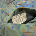 1960's USAF MA-1 FLIGHT JACKET / PAINT SPLATTER...L