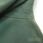1960's OLD GREEN FADED SWEAT PARKA / BIG SIZE...
