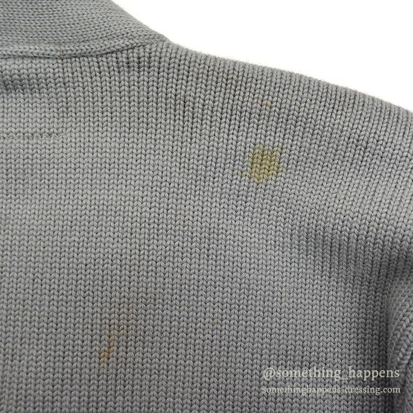 1950's ALBION AWARD SWEATER CARDIGAN / LONG...