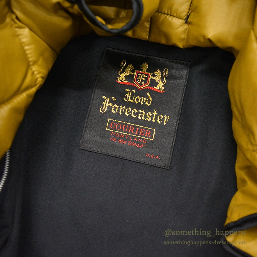 1960's DEADSTOCK LORD FORECASTER BAUER DOWN LINER COAT... 42