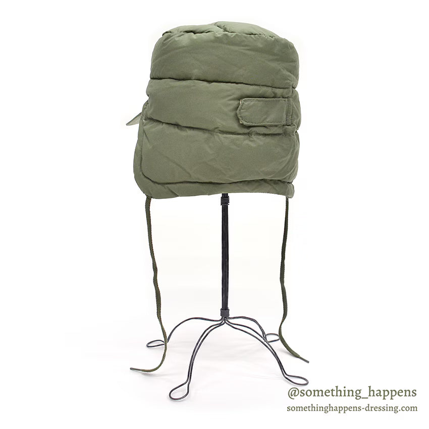 1960's EDDIE BAUER DOWN CAP / OLIVE...S