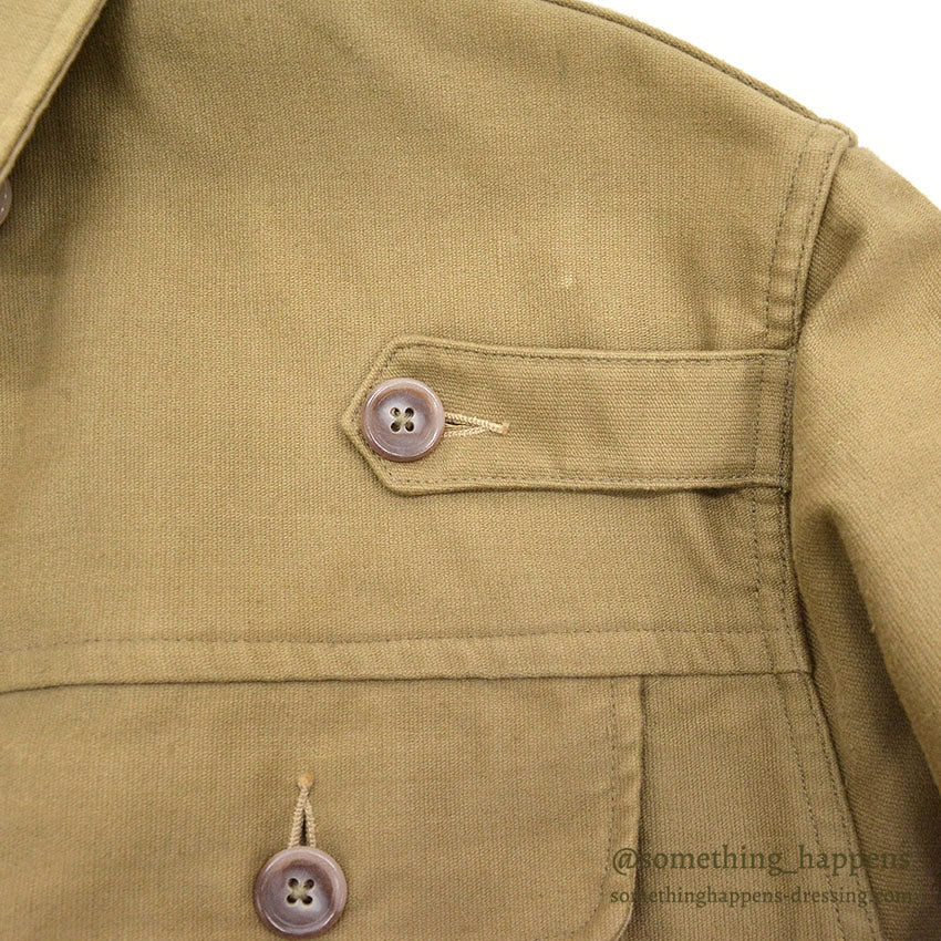 1960's L.L.BEAN JUNGLE CLOTH WARDEN JACKET / ALMOST DEADSTOCK ... 42
