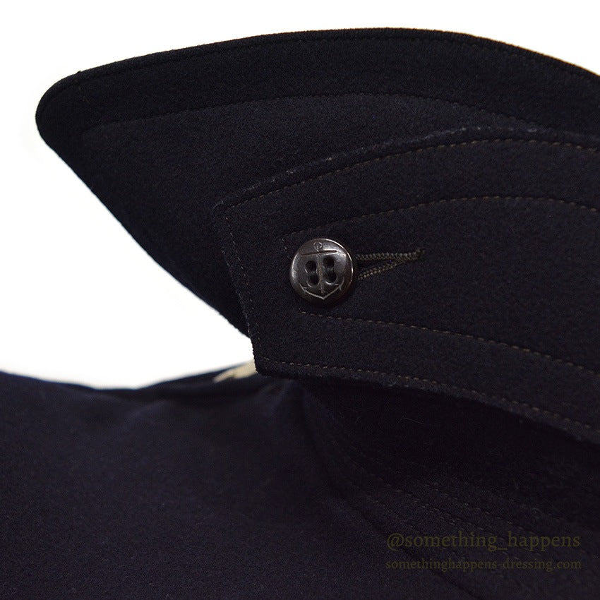 1910's~ USNAVY WW1 ERA P-COAT MODIFIED JACKET...