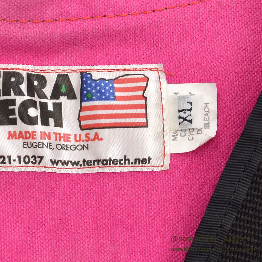 1990's TERRA TECH PINK PACK TRAIL VEST...XL