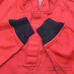 1960's U.S.NAVY JUMPER, IDENTIFICATION FLIGHT DECK SUMMER / RED ... M