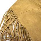 1970's GALLAGHERS SUEDE LEATHER FRINGE PONCHO...S