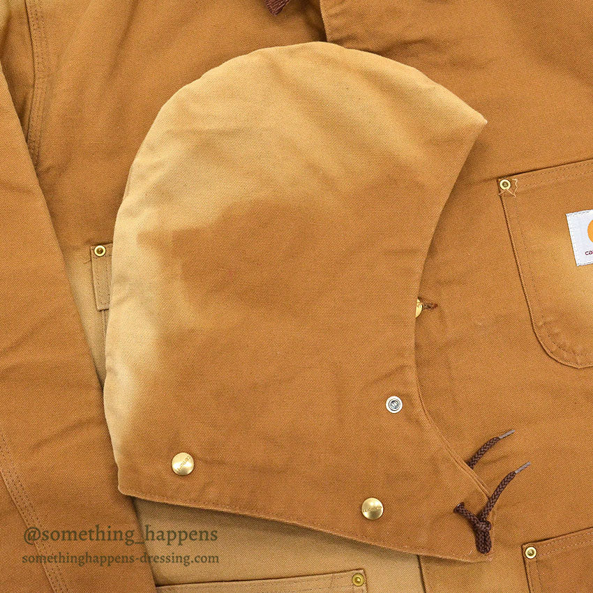 1990's DEADSTOCK CARHARTT DUCK COVERALL BLANKET LINED / WITH HOOD ... 46
