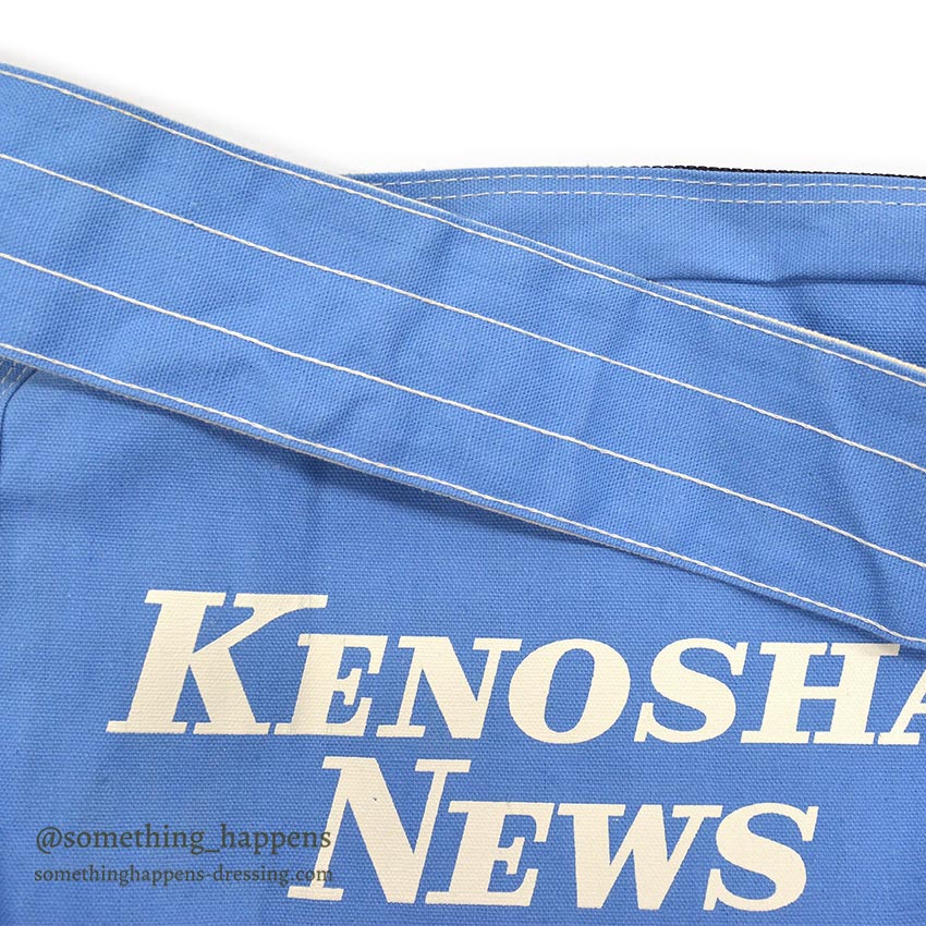 ~1970's DEADSTOCK KENOSHA NEWS / NEWS PAPER BAG 1...