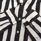 1950's~ RAWLINGS UMPIRE STRIPE SHIRT ...  XL