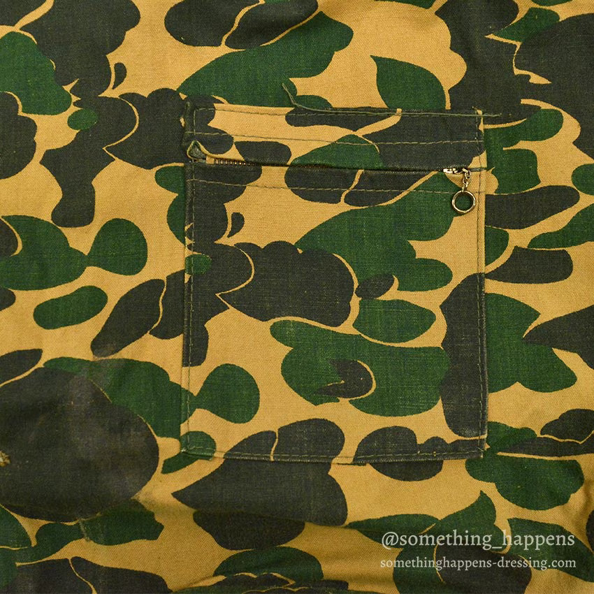 ~1960's BULLSEYE BILL CAMO HUNTING JACKET...