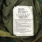 1980's DEDSTOCK CIVILIAN M-65 LC-1 LEAF CAMO JACKET / RDF... MR