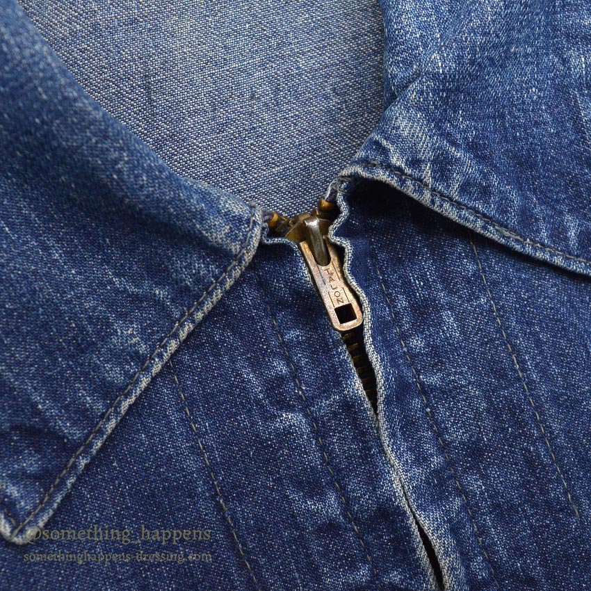 ~1960's BURLINGTON TYPE 91-B DENIM JACKET ... 40