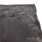 1960's UNKNOWN BLACK FADED FRISCO PANTS ... W32/L27
