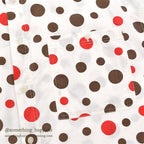 1990's SAHARA CLUB POLKA DOTS S/S SHIRT ... M