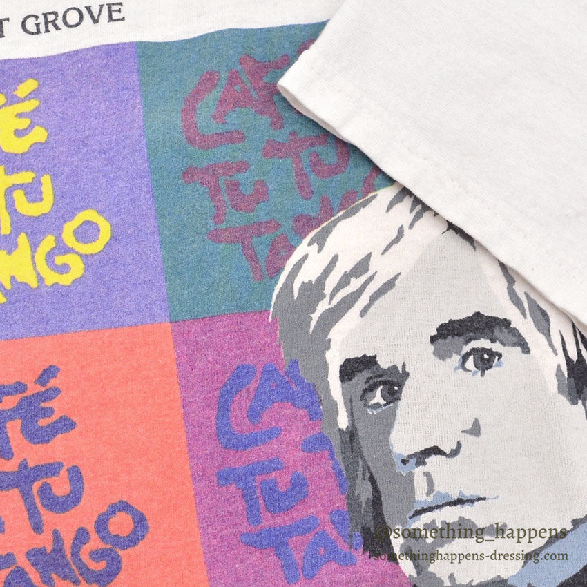 1990's HANES CAFE TU TANGO ANDY WARHOL INSPIRED T-SHIRT ... L
