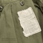 1980's~ M-65 FIELD JACKET ALPHA INDUSTRIES INC. / CRAZY PATTERN... MR