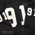 1960's SOUTHERN ATHLETIC FOOTBALL MESH JERSEY / BLACK ... XL