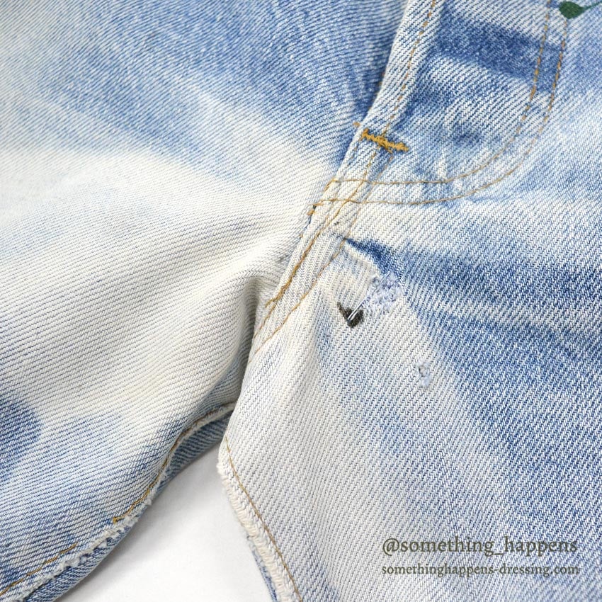 1970's Levi's 501 66 LATE / SUN FADED ... W31/L30