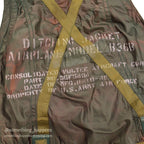 1940's USAAF DITCHING JACKET AIRPLANE MODEL B-36B / EXTREMELY RARE...