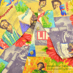 ~1990's JAMS WORLD POP ART RAYON ALOHA SHIRT...S