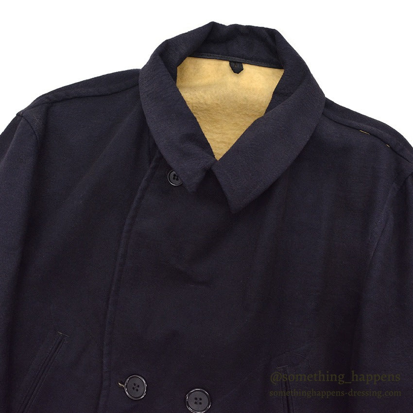 1930's DEADSTOCK MONTGOMERY WARD DOUBLE BREASTED MOLESKIN JACKET... 42