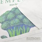 1990's HANES BROCCOLI EMPEROR HIGH PERFORMER PRINT T-SHIRT ... L