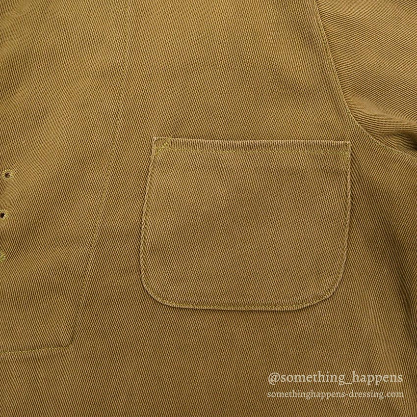 ~1930's UTICA DUXBAK LACE UP PULLOVER SHIRT / UNUSUAL DETAIL ...