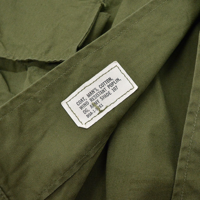 1960's USARMY JUNGLE FATIGUE JACKET 2nd / STENCILED BACK... LR