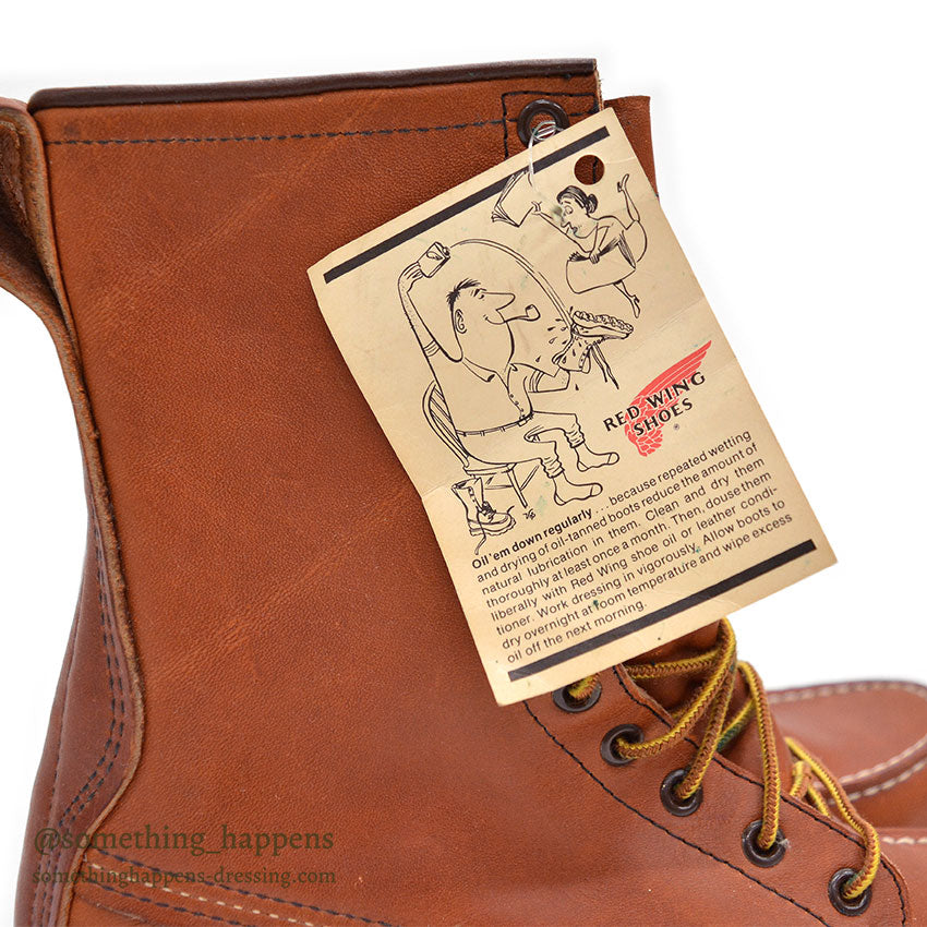 1980's DEADSTOCK RED WING 877 IRISH SETTER...9 1/2C
