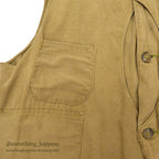 1930's Hirsch Weis HALF MOON POCKET HUNTING VEST / UNUSUAL DETAIL ...