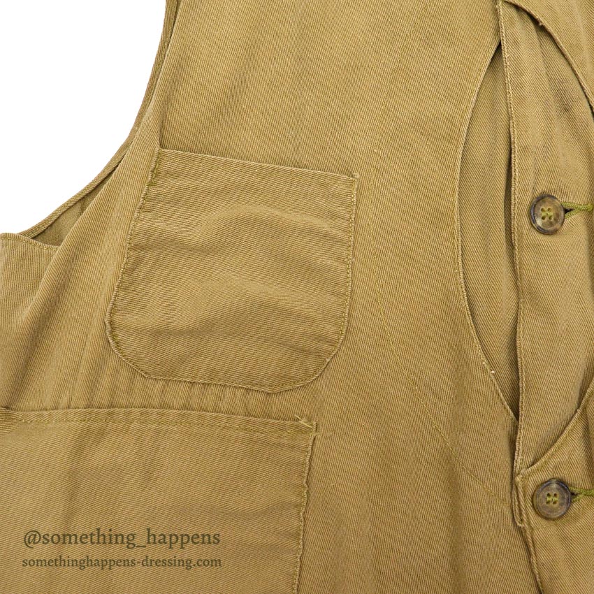 1930's Hirsch Weis HALF MOON POCKET HUNTING VEST / UNUSUAL DETAIL ...