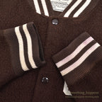 1960's CHAMPION KNITWEAR NYLON PILE WARM-UP JACKET ... L