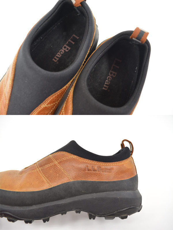 LL.Bean Leather Moc Trekking Shoes, Size 8 (approx.)