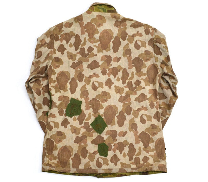 1940s USMC Frogskins Duck Hunter Camo HBT Jacket 1st Size 38