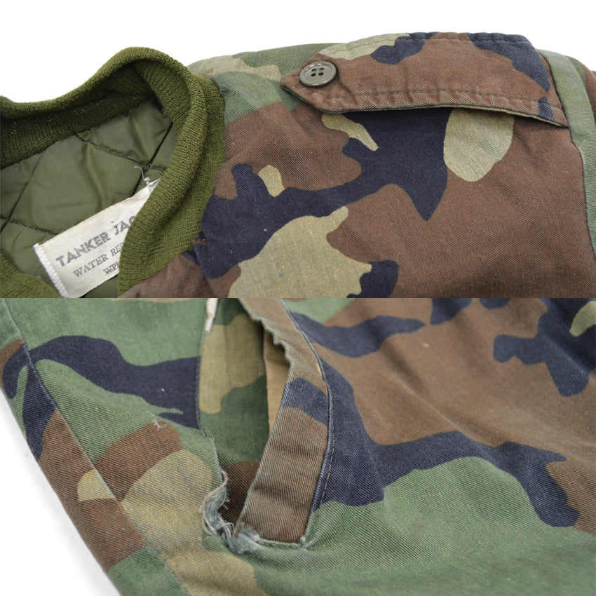 60's PIONEER 'TANKER JACKET' MA-1 style jacket... M