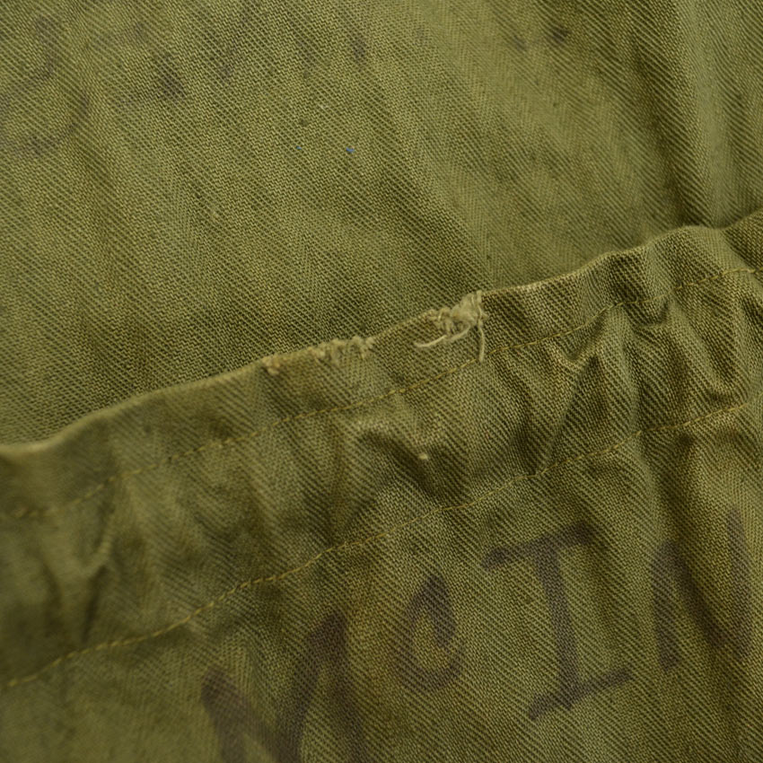 〜40's AMERICAN RED CROSS WW2 HBT エプロンバッグ...