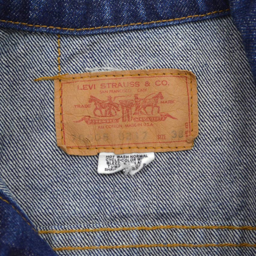 70's Levi's 70505 Dark Navy... Size 38