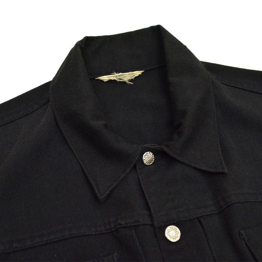 ~70's JC.PENNEY Twill Jacket, Black!! Rare Color...